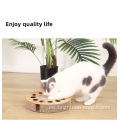 Bentuk bulat berbilang guna Kad kadbod Cat Cat Scratching Papan